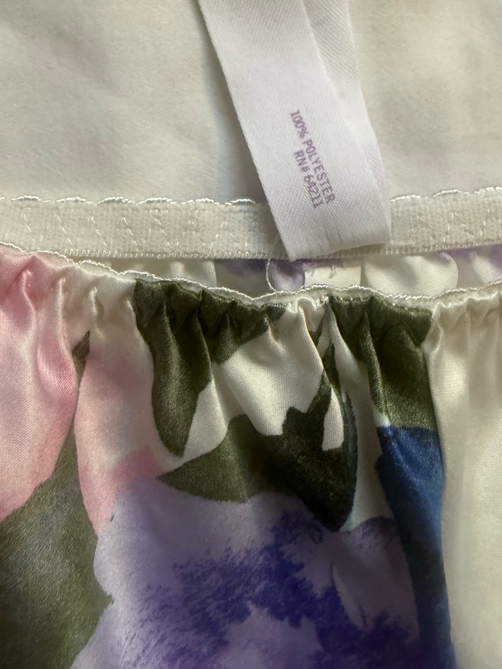 Women's Lilac+London Satin and Lace Pajama Cami & Pajama Shorts Sleep Set - Picture 4 of 6